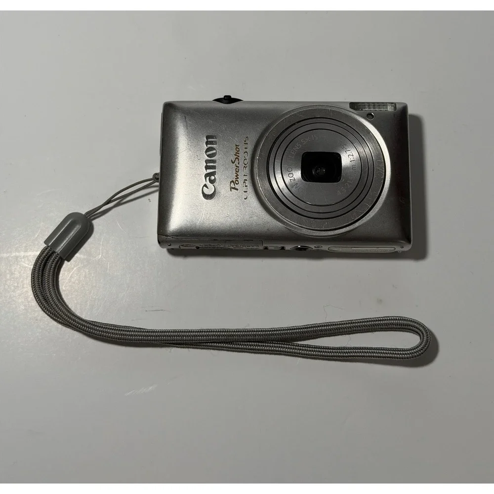 Canon PowerShot ELPH 300 HS SILVER–Fully Functional (SEE DESCRIPTION FOR DETAIL)
